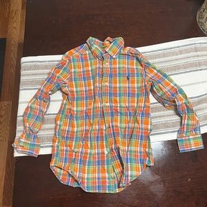 Boys Size 6 Ralph Lauren Polo Button Down Shirt
